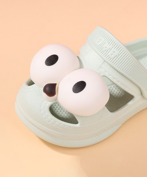 aimoha(アイモハ)の「【aimoha-KIDS-】かわいいビッグアイ 2WAYサンダル (SS)(サンダル・キッズ・イエロー/グリーン/ピンク/ホワイト/ライトグリーン/ブラック・13.0cm/14.0cm/15.0cm/16.0cm/17.0cm/18.0cm)」の14枚目の写真