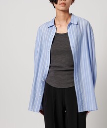 CITEN | ＜CITEN＞シアーストライプシャツ(シャツ/ブラウス)