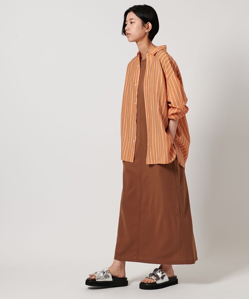 ブラウス シャツ 「CITEN」シアーストライプシャツ レディース CITEN＞シアーストライプシャツ