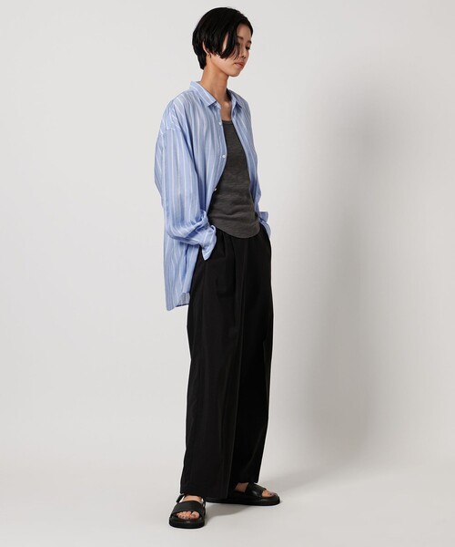 ブラウス シャツ 「CITEN」シアーストライプシャツ レディース セール】＜CITEN＞シアーストライプシャツ（シャツ/ブラウス