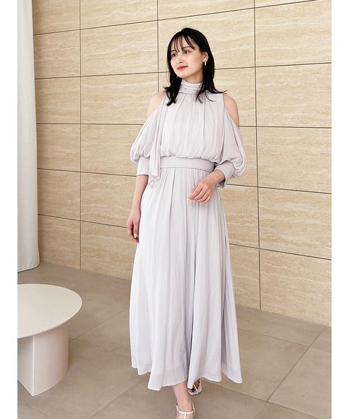 SNIDEL（スナイデル）の「コールドショルダーワンピース（ワンピース