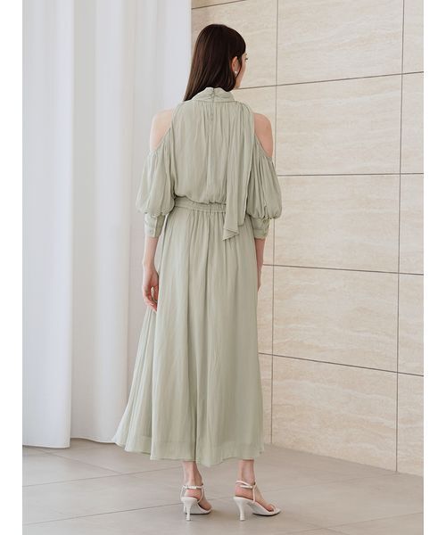 SNIDEL（スナイデル）の「コールドショルダーワンピース（ワンピース