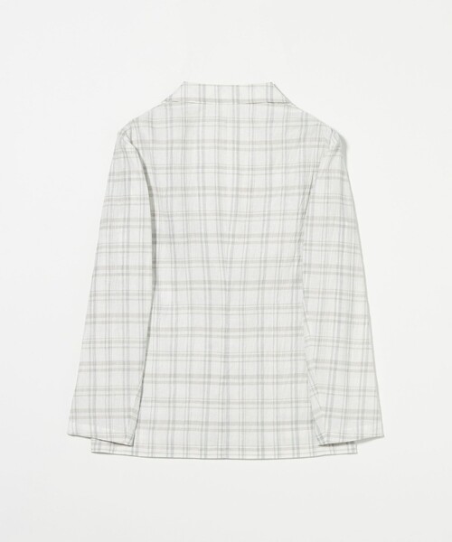 UNITED ARROWS（ユナイテッドアローズ）の「ワッシャー シングル  2ボタンジャケット（テーラードジャケット・メンズ・ホワイト/モカ・50/46/48/52）」の9枚目の写真