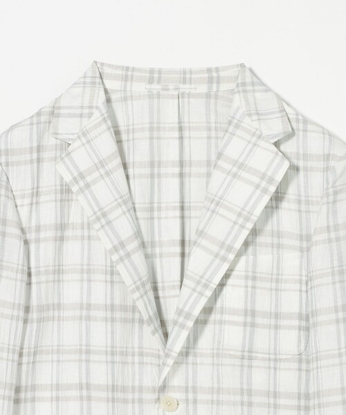 UNITED ARROWS（ユナイテッドアローズ）の「ワッシャー シングル  2ボタンジャケット（テーラードジャケット・メンズ・ホワイト/モカ・50/46/48/52）」の10枚目の写真