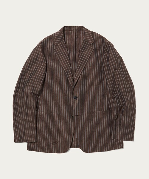 UNITED ARROWS（ユナイテッドアローズ）の「ワッシャー シングル  2ボタンジャケット（テーラードジャケット・メンズ・ホワイト/モカ・50/46/48/52）」の13枚目の写真