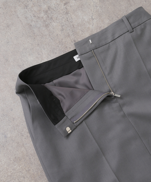 LOW CLASSIC(ロウ クラシック)の「【LOW CLASSIC/ロウ クラシック】 CLASSIC H-LINE SKIRT(スカート・レディース・チャコールグレー・MEDIUM)」の9枚目の写真