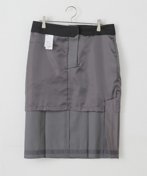 【Low Classic】 CLASSIC H-LINE SKIRT 2色 セール】【LOW CLASSIC/ロウ クラシック】 CLASSIC H-LINE SKIRT
