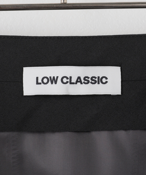 【Low Classic】 CLASSIC H-LINE SKIRT 2色 セール】【LOW CLASSIC/ロウ クラシック】 CLASSIC H-LINE SKIRT