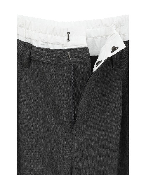 MANOF(マノフ)の「COCOON PANEL PANTS(その他パンツ・レディース・ベージュ/イエロー/チャコールグレー・S/M)」の10枚目の写真