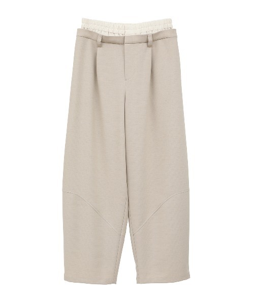MANOF(マノフ)の「COCOON PANEL PANTS(その他パンツ・レディース・ベージュ/イエロー/チャコールグレー・S/M)」の14枚目の写真