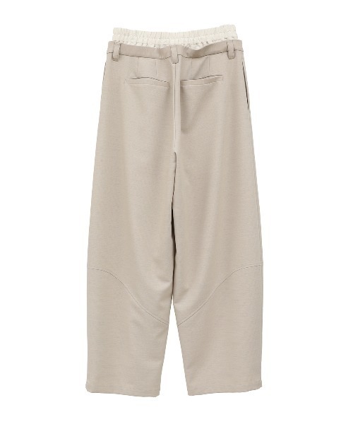 MANOF(マノフ)の「COCOON PANEL PANTS(その他パンツ・レディース・ベージュ/イエロー/チャコールグレー・S/M)」の15枚目の写真