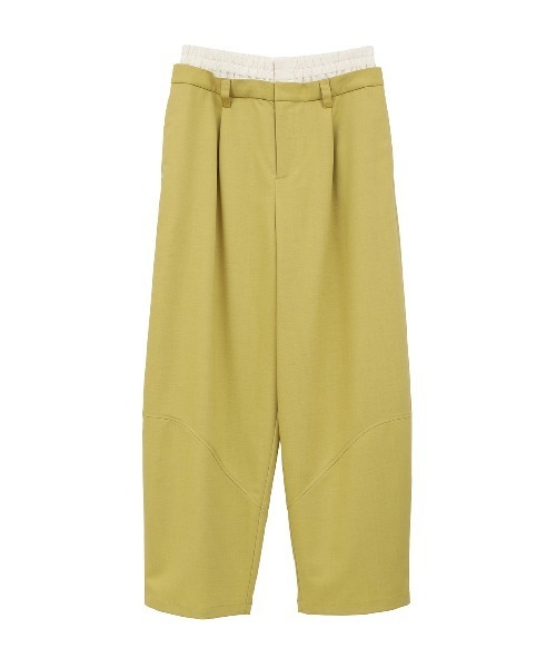 MANOF(マノフ)の「COCOON PANEL PANTS(その他パンツ・レディース・ベージュ/イエロー/チャコールグレー・S/M)」の21枚目の写真