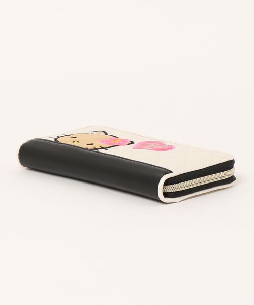 sanrio(サンリオ)の「【sanrio/サンリオ】 ラウンドロングウォレット(財布・レディース・ベージュ/アイボリー/ブラック・FREE)」の11枚目の写真