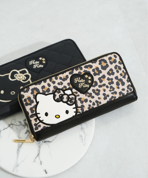 sanrio(サンリオ)の「【sanrio/サンリオ】 ラウンドロングウォレット(財布・レディース・ベージュ/アイボリー/ブラック・FREE)」の3枚目の写真