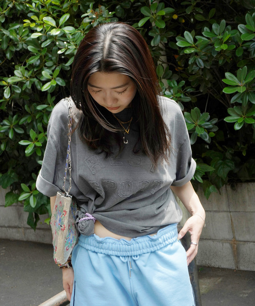 tシャツ 「Rest＆Recreation/レストアンドレクリエーション」 RS PIGMENT T-SHIRT レディース セール】【Rest&Recreation/レストアンドレクリエーション】 RS