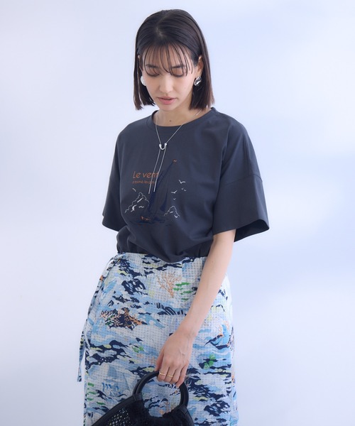 KATHARINE ROSS】ヴァンデ・グローブ刺繍Tシャツ（Tシャツ