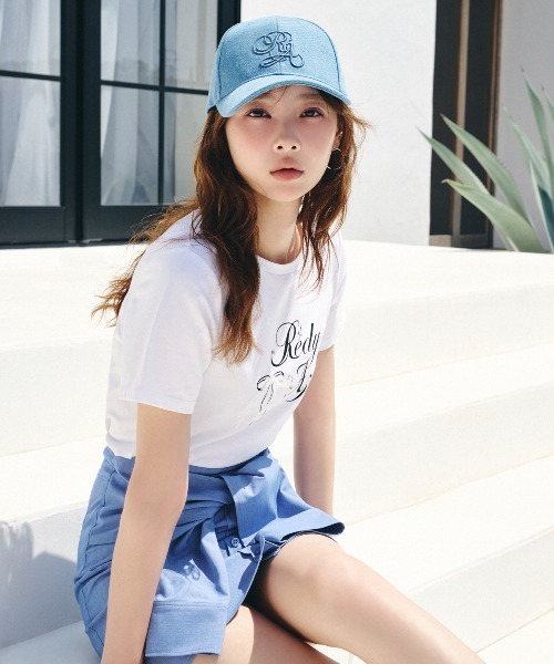 REDYAZEL(レディアゼル)の「レースリボンロゴTシャツ(Tシャツ/カットソー・レディース・ミント/ブラック/ホワイト・FREE)」の6枚目の写真