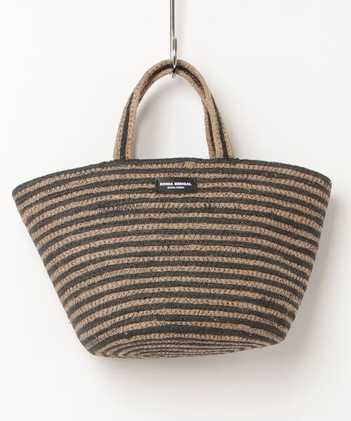MAISON mou（メゾンムー）の「【SONIA BENGAL/ソニアベンガル】BUCKET TOTE（トートバッグ・レディース・その他1/ブラック系・FREE）」の2枚目の写真