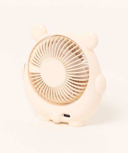 セール】【 Port / ポート 】 くまちゃん 卓上ファン ( USB Type