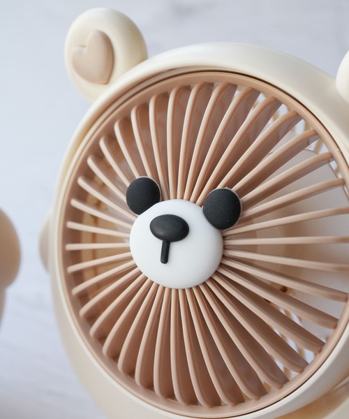 セール】【 Port / ポート 】 くまちゃん 卓上ファン ( USB Type