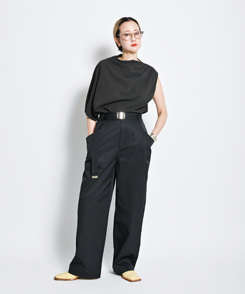 CITYSHOP（シティーショップ）の「LIGHT CHINO パンツ（チノパンツ・レディース・ブラック/ネイビー・36/38）」の11枚目の写真