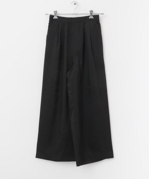 ITEMS URBANRESEARCH（アイテムズ アーバンリサーチ）の「インナー付きリネンライクセットアップ（ワンピース・レディース・ブラック系その他/ホワイト系その他・FREE）」の10枚目の写真