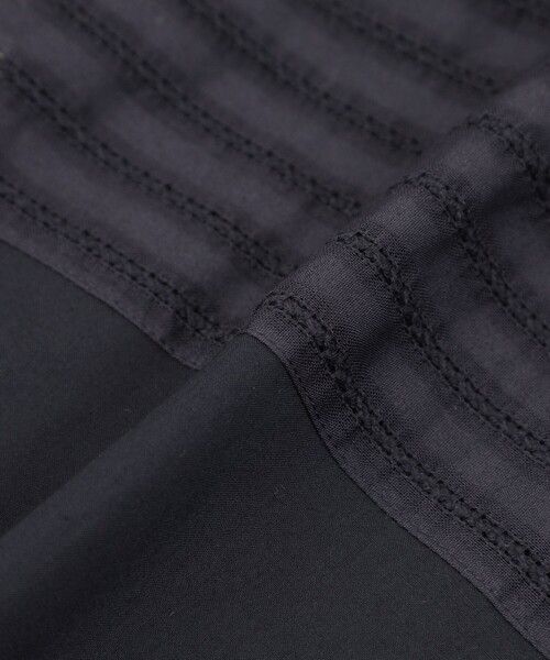 MACKINTOSH PHILOSOPHY（ﾏｯｷﾝﾄｯｼｭ ﾌｨﾛｿﾌｨｰ）の「カラミレースブラウス（シャツ/ブラウス・レディース・ダークネイビー/イエロー/オフホワイト・34/36/38）」の12枚目の写真