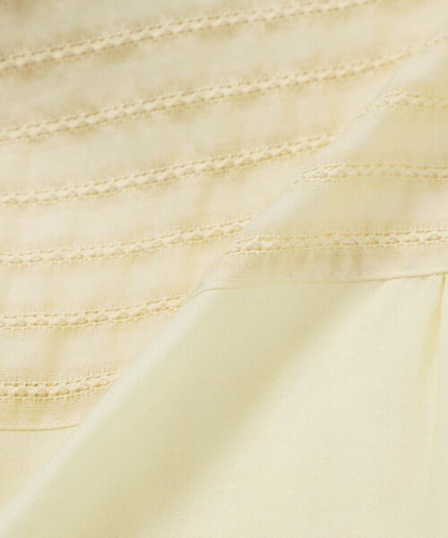 MACKINTOSH PHILOSOPHY（ﾏｯｷﾝﾄｯｼｭ ﾌｨﾛｿﾌｨｰ）の「カラミレースブラウス（シャツ/ブラウス・レディース・ダークネイビー/イエロー/オフホワイト・34/36/38）」の13枚目の写真