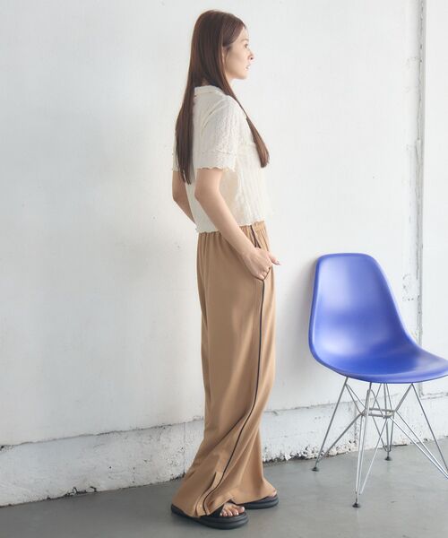 RETRO GIRL(レトロガール)の「半袖ポコポコCTカーデ(カーディガン/ボレロ・レディース・ピンク/ナチュラル/ブラック・FREE)」の8枚目の写真