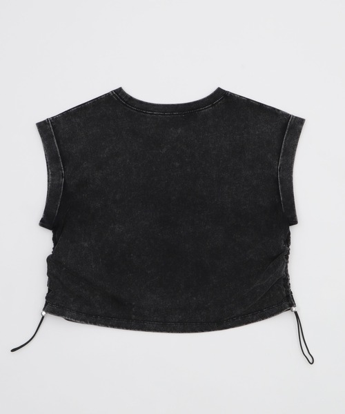 WEGO（ウィゴー）の「WEGO/グラフィックノースリーブサイドドロストショートT（Tシャツ/カットソー・レディース・ホワイト/その他2/その他1・FREE）」の22枚目の写真