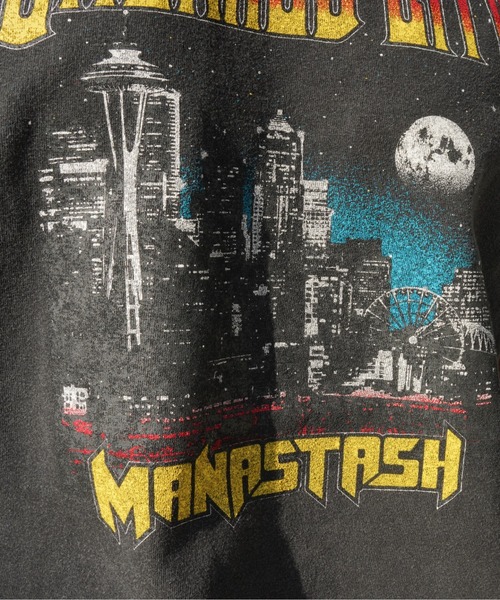 MANASTASH(マナスタッシュ)の「GOOD ROCK SPEED×MANASTASH(グッドロックスピード×マナスタッシュ) MANSTASHコラボTシャツ《メンズ・ウィメンズ・ユニセックス》(Tシャツ/カットソー・メンズ・ブラック・L/M/XL)」の3枚目の写真
