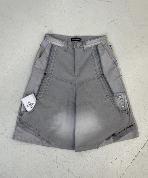 SURGERY（サージェリー）の「【SURGERY】remake denim bermuda pants