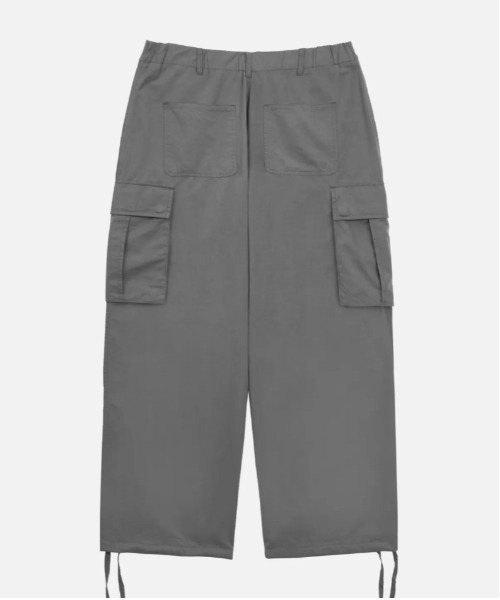 Vini(ヴィニ)の「【Vini】カーゴストラップ パラシュート コットンパンツ(カーゴパンツ・レディース・ブラック/カーキ/ベージュ/グレー・X-LARGE/LARGE/MEDIUM/SMALL)」の15枚目の写真