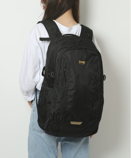 BACKYARD FAMILY(バックヤードファミリー)の「THRASHER リュック(バックパック/リュック・レディース・ブラック×ゴールド/ブラック×ホワイト/ブラック・FREE)」の5枚目の写真