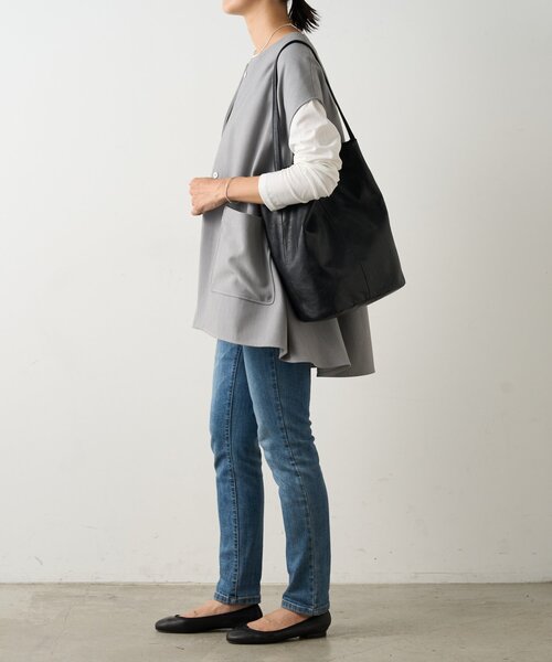 【美品】 BEARDSLEY ビアズリー ワンショルダーレザートート セール】ワンショルダーレザートート（トートバッグ）｜BEARDSLEY