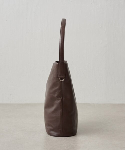 BEARDSLEY（ビアズリー）の「ワンショルダーレザートート（トートバッグ・レディース・ブラウン/ブラック・FREE）」の13枚目の写真