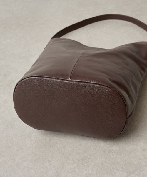BEARDSLEY（ビアズリー）の「ワンショルダーレザートート（トートバッグ・レディース・ブラウン/ブラック・FREE）」の18枚目の写真