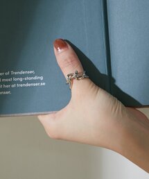 Actually | Silver knot ring シルバーノットリング(リング)
