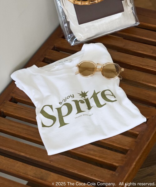 tシャツ Sprite 60's Logo T-shirt/スプライト 60's ロゴTシャツ レディース Sprite 60's Logo T-shirt/スプライト 60's ロゴTシャツ（T