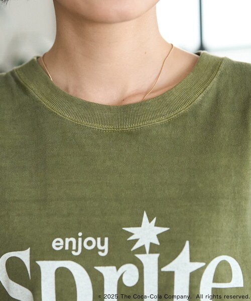 tシャツ Sprite 60's Logo T-shirt/スプライト 60's ロゴTシャツ レディース Sprite 60's Logo T-shirt/スプライト 60's ロゴTシャツ（T