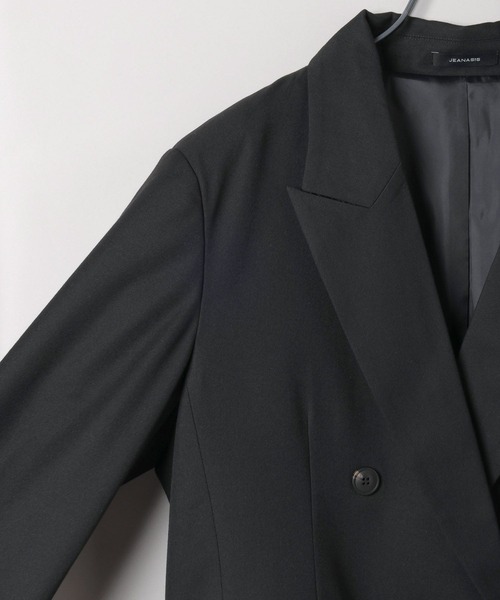 JEANASIS(ジーナシス)の「サキソニーパワショルジャケット/525969(テーラードジャケット・レディース・ブラウン/グレー/ブラック・FREE)」の8枚目の写真