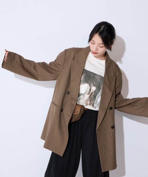 JEANASIS（ジーナシス）の「サキソニーパワショルジャケット/525969