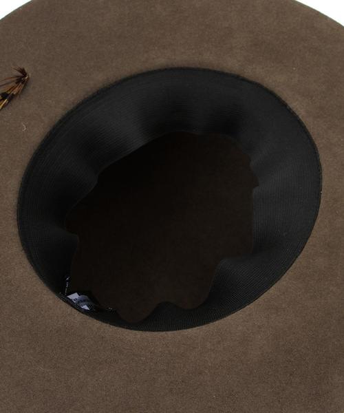 AVEC CES FRERES（アベックセフレール）の「AVES CES FRERES by ART COMES FIRST(アート カムズ ファースト) BLACK MULATO H（ハット・メンズ・ダークブラウン・FREE）」の7枚目の写真