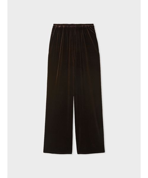 MIESROHE（ミースロエ）の「ウォッシャブルベロアイージーPT（その他パンツ・レディース・ブルー/ブラック/ブラウン・1/0）」の13枚目の写真