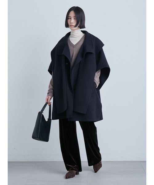 MIESROHE（ミースロエ）の「ウォッシャブルベロアイージーPT（その他パンツ・レディース・ブルー/ブラック/ブラウン・1/0）」の22枚目の写真