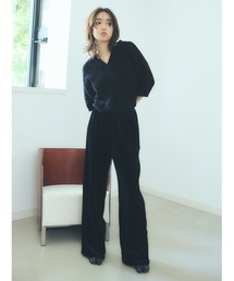 MIESROHE | ウォッシャブルベロアイージーPT(その他パンツ)