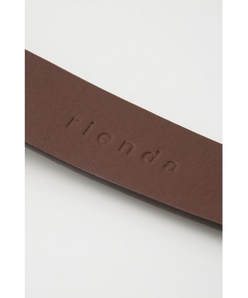 rienda（リエンダ）の「フェイクレザーベルト（ベルト・レディース・ブラウン/ブラック・FREE）」の12枚目の写真