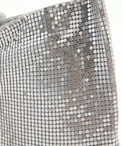 HEY!MrsROSE(ヘイミセスローズ)の「HEY! Mrs ROSE(ヘイ!ミセスローズ) Metal & Chain BAG(トートバッグ・レディース・ブラック/シルバー・FREE)」の22枚目の写真