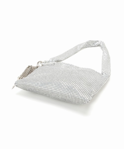HEY!MrsROSE(ヘイミセスローズ)の「HEY! Mrs ROSE(ヘイ!ミセスローズ) Metal & Chain BAG(トートバッグ・レディース・ブラック/シルバー・FREE)」の19枚目の写真