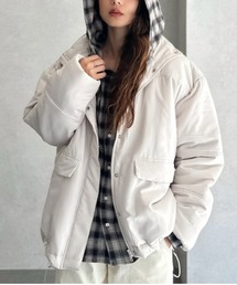 Good Riddance（グッドリダンス）の「【Good Riddance】ハイネック ドローコード オーバーサイズ 中綿ブルゾン（ダウンジャケット/コート）」